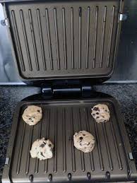 Use kitchen mitts if it's too warm. Bake Cookies On The Grill George Foreman Grill George Foreman Recipes George Foreman