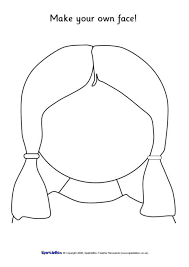 There are 2 ways you can do to sketch santa claus template; Images Of Blank Anime Girl Face Template