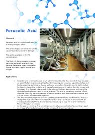 Pumping Peracetic Acid