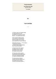 We did not find results for: Tout Entiere Baudelaire