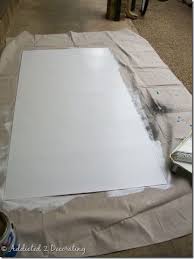 How To Make A Hand Painted Floor Cloth Addicted 2 Decorating Painted Floor Painted Floor Cloths Painted Vinyl Floors