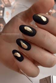 2021 nail designs are all about creating something new, and if you think that nails can't be used for a political purpose, then think again. Stylish Nail Art Design Ideas To Wear In 2021 Matte Black And Gold Nails