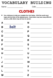 Sounds and phonics worksheets for preschool and kindergarten, including beginning sounds, consonants, vowels and rhyming. Clothing And Fashion English Lesson Plans Describing Words Esl Lesson Plans
