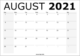 august 2021 calendar printable monthly calendar free download hipi info calendars printable free