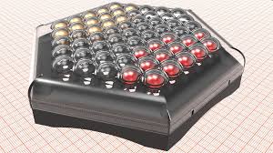 Push your opponent's marbles off the board! Abalone Board Game 3d Cad Model Library Grabcad