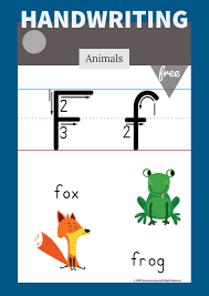 Letter F Printable Poster Kids Writing Free Homeschool Resources Teaching Homeschool