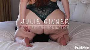 Julie ginger facesitting