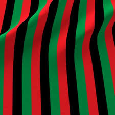 Colorful Fabrics Digitally Printed By Spoonflower Red Black Green Pan African Flag Vertical Half Inch In 2021 American Flag Colors African Flag Pan African Flag