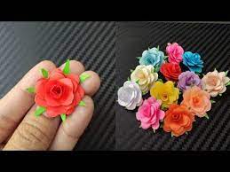 พ บดอกไม กระดาษ ก หลาบแบบ จ ว how to make small paper rose flower l แม เนย น องพอสdiy youtube ดอกไม ร บบ น ดอกไม กระดาษ ไอเด ยงานฝ ม อ