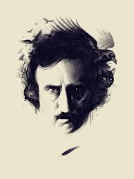 INSIDE THE ROCK POSTER FRAME BLOG: Edgar Allan Poe Print by Phantom City  Creative