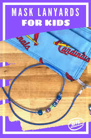 Kids Mask Lanyards To Make Or Buy In 2020 Mask For Kids Diy Lanyard How To Make Lanyards