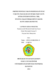 We did not find results for: Proses Pengeluaran Persediaan Suku Cadang Pada Bagian Spare Part Di Pt Astra International Tbk Toyota Sales Operation Cabang Rancaekek Bandung
