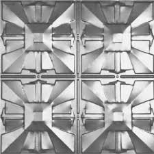 2feet X 4feet Steel Silver Nail Up Ceiling Tile Design Repeat Every 12 Inches Tin Ceiling Tiles Ceiling Tiles Steel Wall
