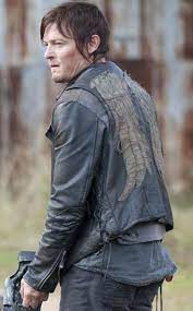 The Walking Dead Daryl Dixon Leather Vest Walking Dead Daryl Walking Dead Costumes The Walking Dead
