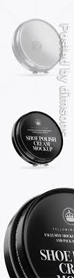 Download Glossy Shoe Polish Cream Jar Mockup 30502 Tif Nitrogfx Download Unique Graphics For Creative Designers PSD Mockup Templates