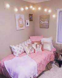 Globe Lights In 2021 Pink Dorm Rooms College Dorm Room Decor College Bedroom Decor