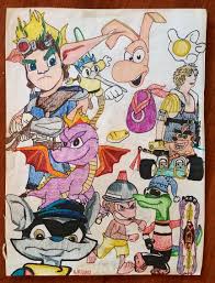 We just expanded the eyebrow a bit. Found A Drawing Of My Favorite Video Game Characters I Made When I Was 12 I Was Clearly A Playstation Girl I Still Am Gaming