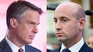 News: "ABC News correspondent Terry Moran was suspended Sunday after he  posted a highly critical assessment of President Donald Trump and ..  Stephen Miller [...] Trump administration officials condemned Moran [...]  White