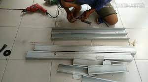 Selain itu juga untuk soal harga, harga borongan baja ringan per meter lebih banyak dipilih oleh penggunaan bahan baja ringan sudah banyak diterapkan sebagai atap rumah pada umumnya. Membuat Tempat Jemuran Dari Bahan Baja Ringan Youtube