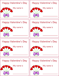 Free printable valentine's day stickers. Recruitment House Get 21 Template Free Customized Name Tags Printable