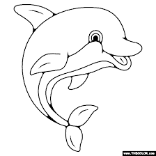 Animals that live in water coloring page. Fish Online Coloring Pages Thecolor Com