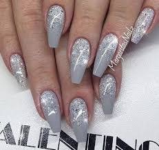 Modeláž nehtů, nehtové studio pro pardubice a okolí. Vysledek Obrazku Pro Nehty Zimni Ombre Nails Glitter Coffin Nails Glitter Grey Nail Designs
