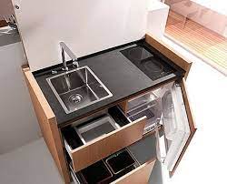 k1 compact kitchen design idea minikuche platzsparende kuche pantrykuche