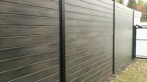 Wpc Fence Wpc Privacy Screen Wpc Zaun Schallschutz Zaun