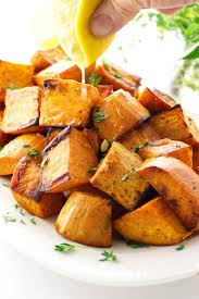 Roasted Sweet Potatoes Recipe Boiling Sweet Potatoes Dairy Free Vegetable Recipes Sweet Potato