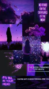 Aesthetic Purple Virgo Witches Female Dark Night Purple Wallpaper Iphone Iphone Wallpaper Tumblr Aesthetic Purple Wallpaper