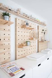 Diy Giant Pegboard In Kids Art Studio Vancouver Canada Art Studio At Home Art Studio Decor Kids Art Studio