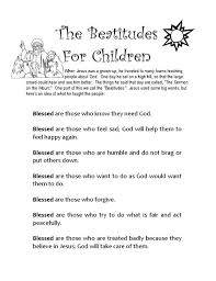 Beatitudes Pdf Childrens Church Lessons Bible Lessons For Kids Preschool Bible