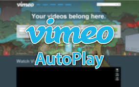 Copy the vimeo video link2. Vimeo Autoplay Chrome Extension Plugin Addon Download For Google Chrome Browser