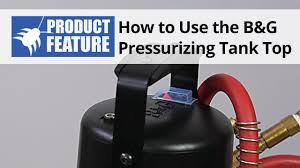 Use only with supplied compressor. How To Use The B G Pressurizing Tank Top Domyown Com Youtube