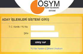 Ösym ana sayfasına ulaşmak için tıklayınız. Osym Ais Sinav Takvim