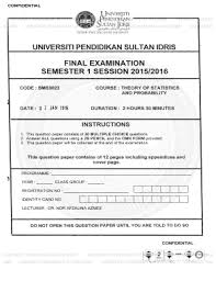 Universiti pendidikan sultan idris, tanjung malim. Fillable Online Pustaka2 Upsi Edu Business Statistics Ppb3063 Universiti Pendidikan Sultan Idris Pustaka2 Upsi Edu Fax Email Print Pdffiller