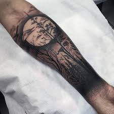 Jean Le Roux On Instagram Did This On Sunny Today Wraps Around Thanks Man You Sat Great Blackgardent Arm Tattoos For Guys Cool Arm Tattoos Forest Tattoos