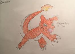 Start by forming the character by adding basic shapes. Drawing Every Pokemon In My Style 005 Charmeleon Pokemon