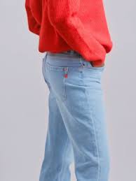 MOS MOSH ELLY GALLON JEANS LIGHT BLUE ANKLE