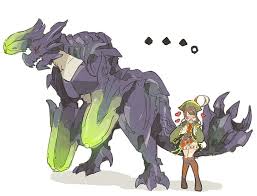 Guildmarm and her crush, Brachydios | Monster hunter world wallpaper, Monster  hunter series, Monster hunter memes