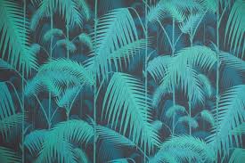 Papier Peint Imprime Fougeres De La Chambre Panoramique Surf A Hotel Baya A Capbreton Papier Peint Tropical Papier Peint Jungle Papier Peint