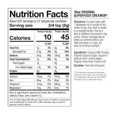 We did not find results for: Plant Based Coffee Creamer Original Superfood Creamer Laird Superfood