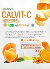 Florie Ol Shop Jc Premiere Calvit C Calcium Ascorbate Sodium Ascorbate Stay Healthy Stay Lively With Calvit C Calvit C Is A Certified Drug Which Contains Calcium Ascorbate Which Is A Natural Form Of Vitamin