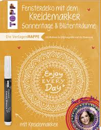 Vorlagen für fenster kreidemarker verwenden. Vorlagenmappe Fensterdeko Mit Dem Kreidemarker Sonnentage Und Blutentraume Inkl Original Kreidemarker Von Kreul Vorlagen Von Bine Brandle Toppe Brandle Topp Kreativ De