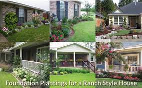 Hardy geraniums would be great. Foundation Plantings For A Ranch Style House Gardeninghow Com