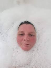 Happy Self-care Sunday! Treating myself to a little spa break and this is  what happens when you mix 1 cap of our bath foam in a jacuzzi bath tub 😳 I  may