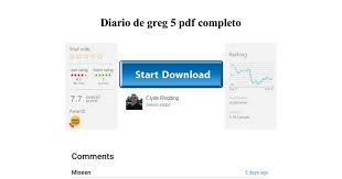 Pero ni siquiera eso evita que greg pase durante ese verano unos días de perros, que incluyen embarazosos incidentes en una piscina pública y una acampada que sale terriblemente mal. Diario De Greg 5 Pdf Completo Google Drive