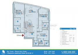 At the very top of the tower, you find a chest that's larger than the others, but it's locked. Sky Tower Floor Plan Al Reem Island