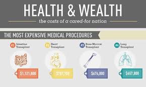 Costly Procedure Charts : Health Wealth Healthcare in the U S