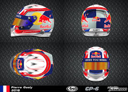 «ich habe einen meiner besten freunde verloren. 3d Racing Helmets Pierre Gasly Helmet 2016 Download